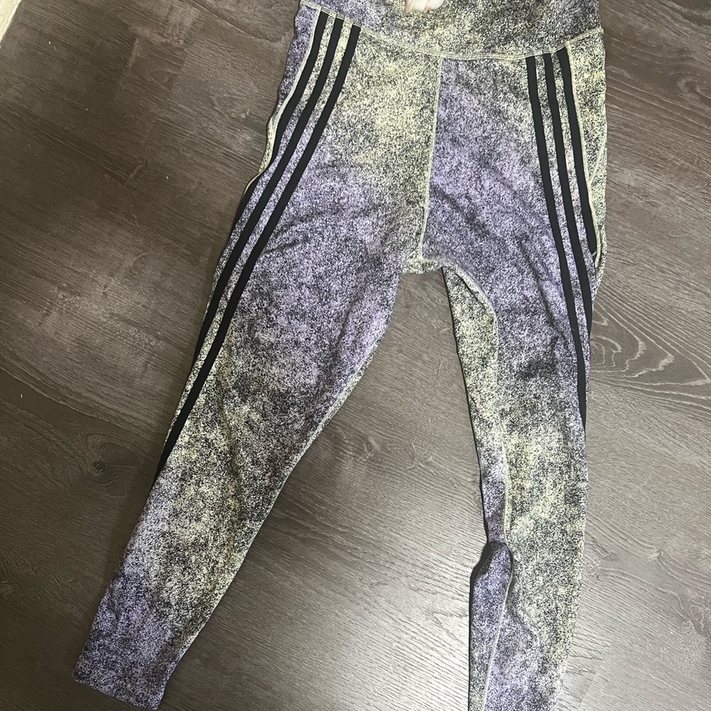 adidas Kids Bottoms in Purple and Black